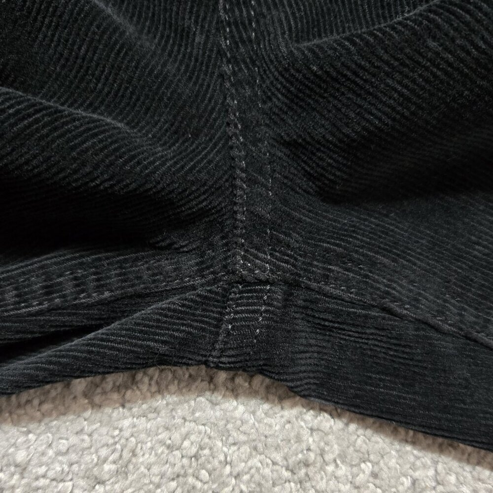 J. Crew Black Corduroy High Rise Wide Leg Pants Capsule Preppy BT922 - Picture 9 of 9